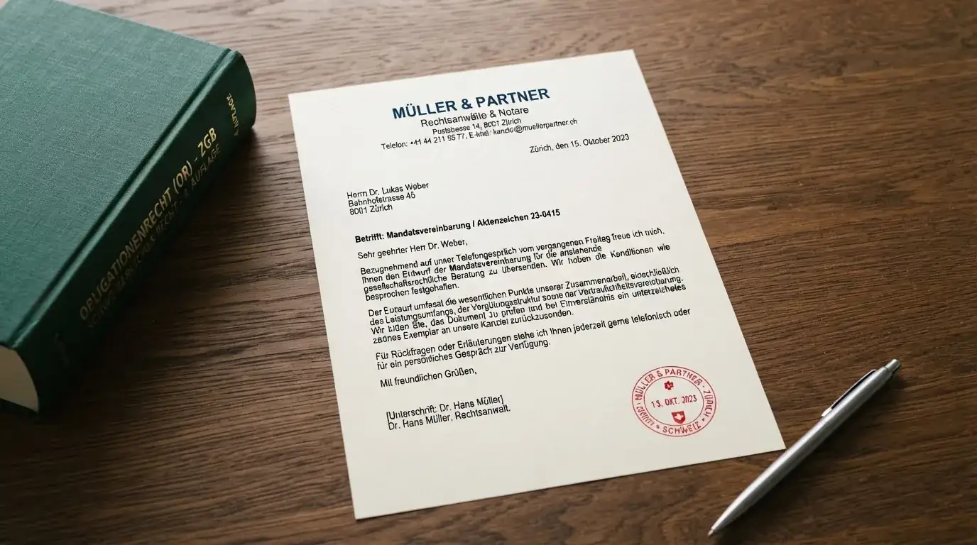 Amtliches Schreiben mit Stempel auf einem Schreibtisch neben einem Gesetzbuch — bester willkommensbonus online casino